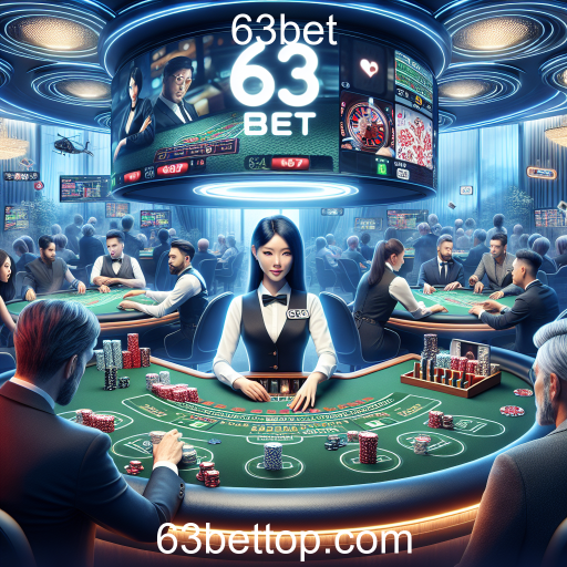 Descubra o Cassino ao Vivo no 63bet: A Nova Fronteira do Jogo Online